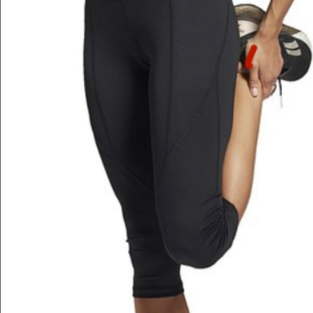 Black Reebok Capri leggings